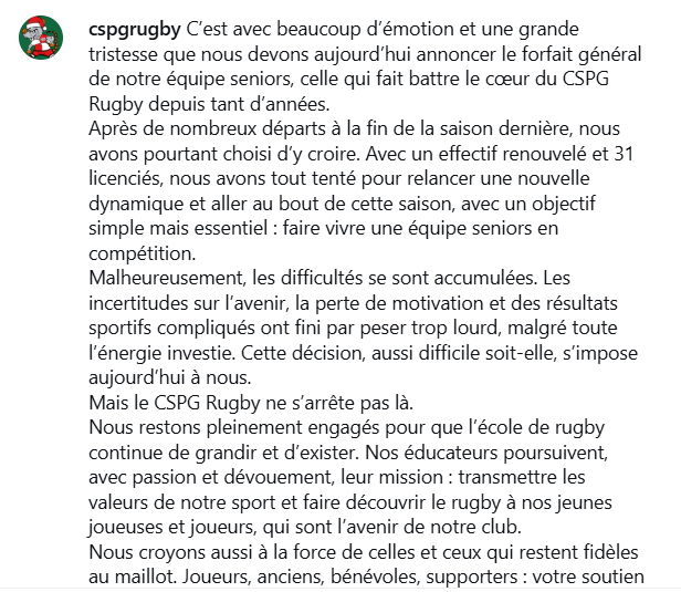 Régionale 3 : un sixième forfait général confirmé durant la trêve