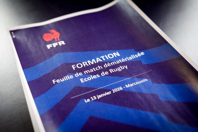 FFR : la feuille de match dématérialisée s'étendra courant 2026 aux écoles de rugby