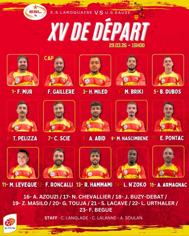 657403286 912988311534509 5411726813843688696 n - Laroque-d'Olmes, régionale 2, Occitanie, Eauze, finale