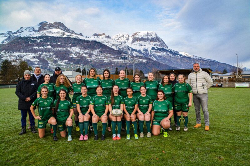 Esprit rugby : la belle histoire intergénérationnelle des féminines du RC Faucigny Mont-Blanc (74)