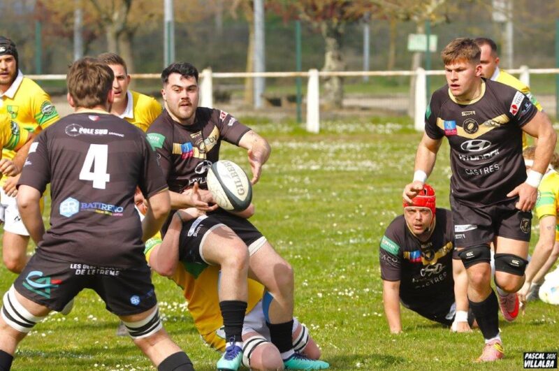 Barrages Régionale 3 Occitanie : l'US Critourienne vient à bout du Castres Rugby Club dans la douleur