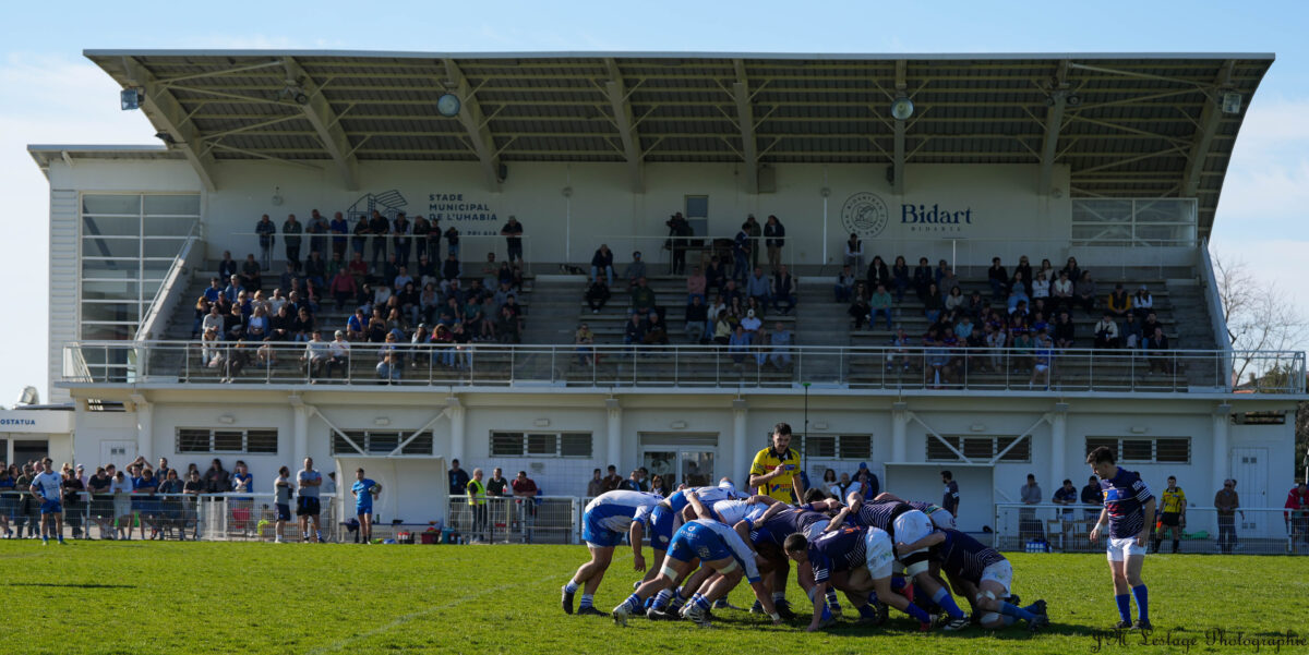 Bientôt des phases finales de Promotion Régionale 2 au stade de Bidart ? (crédit photo JM Lestage - RugbyAmateur.fr)