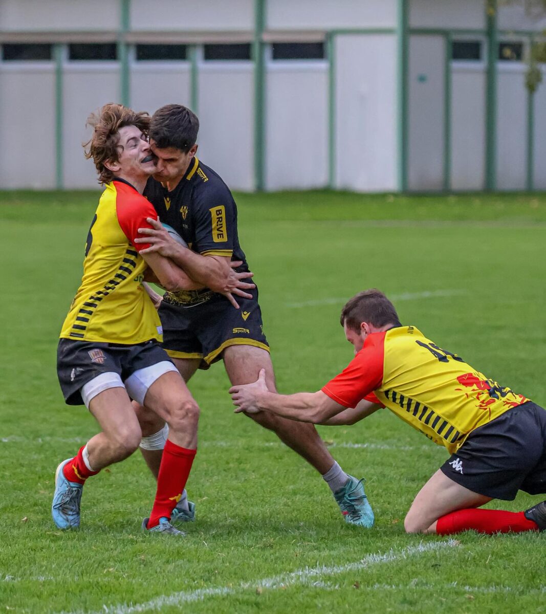 Les Rouge et Jaune du Hau Périgord se sont heurtés à trop dur pour se maintenir cette saison (crédit photo Louiisegallery)