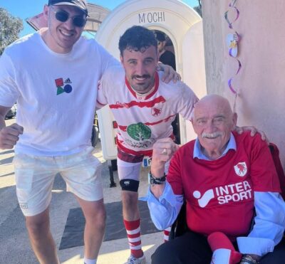 Esprit rugby : le beau geste d'Enzo pour son plus grand fan, Papy Michel