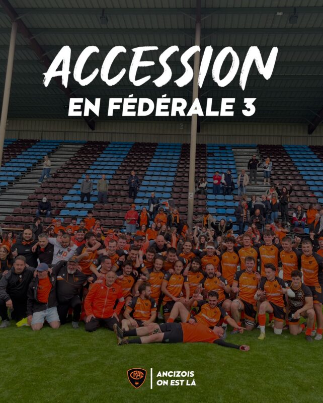 Régionale 1 : les 4 derniers clubs promus en Fédérale 3 avant les phases finales