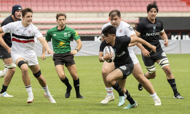 Reichel Espoirs Élite - Le Stade Toulousain et sa vitesse terrassent le Racing Club de France