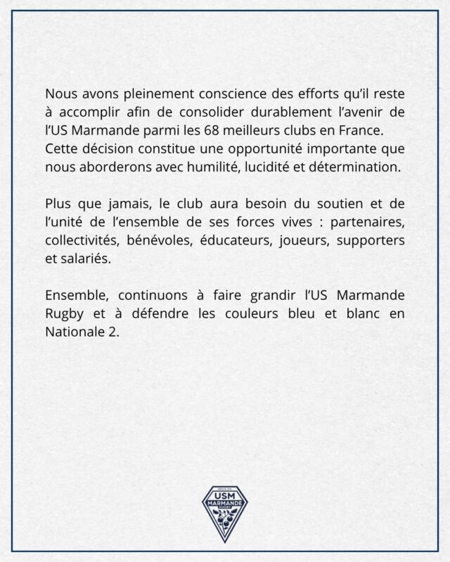 Nationale 2 à Fédérale 2 : quels sont les six clubs repêchés administrativement ?
