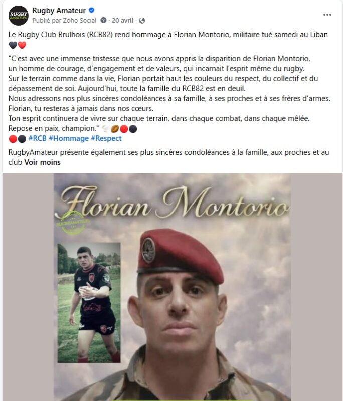 Capture decran 2026 06 02 080745 - militaire, 17eme régiment du génie parachutiste, florian montorio