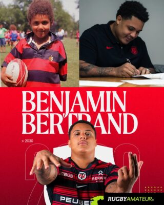 Stade Toulousain : Benjamin Bertrand, en rouge et noir depuis ses 6 ans et à minima jusqu&rsquo;en 2030