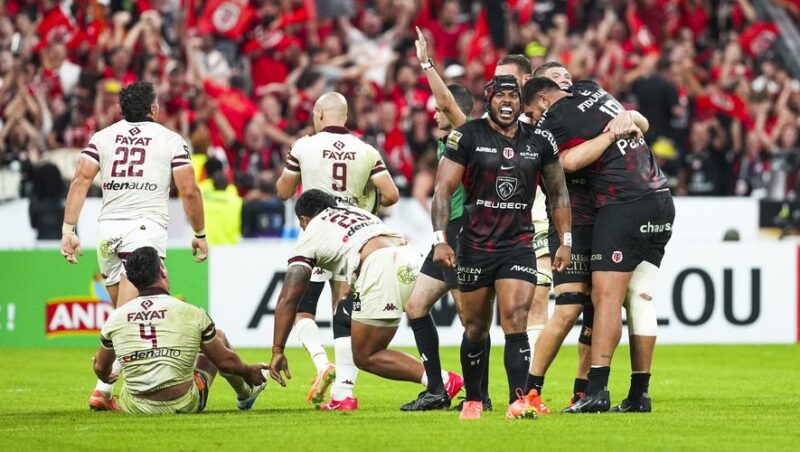 image 1 - stade toulousain,quadruplé,top 14,Montpellier,finale,MHR,arbitrage,Toulouse