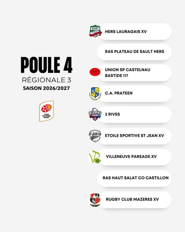 733529225 1365666142296713 7982014145836346533 n - Poules, saison 2026-2027, R3