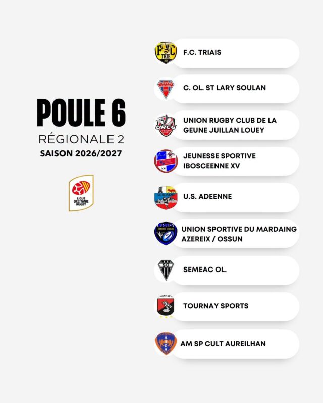 735704562 1940096176660536 6010322829414242817 n - Poules, R2, saison 2026-2027