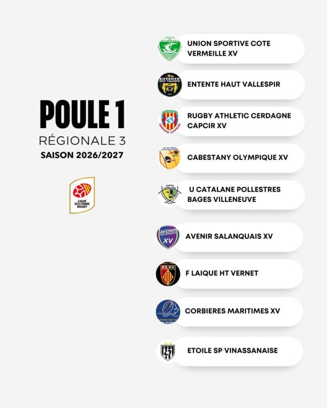 735981680 2061691311104476 3402110005765370649 n - Poules, saison 2026-2027, R3