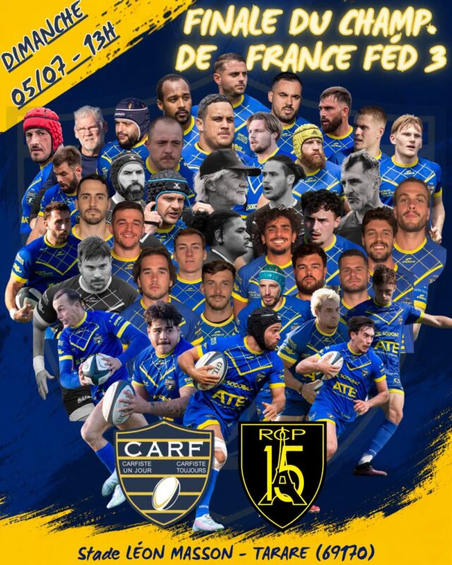 Fédérale 3 : Saint-Raphaël Fréjus s'adjuge le bouclier de champion de France face à Paris 15