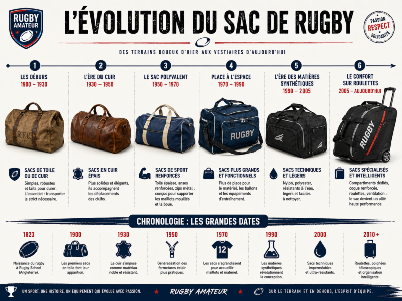 Quand le rugby vide son sac #8 — Le sac de rugby