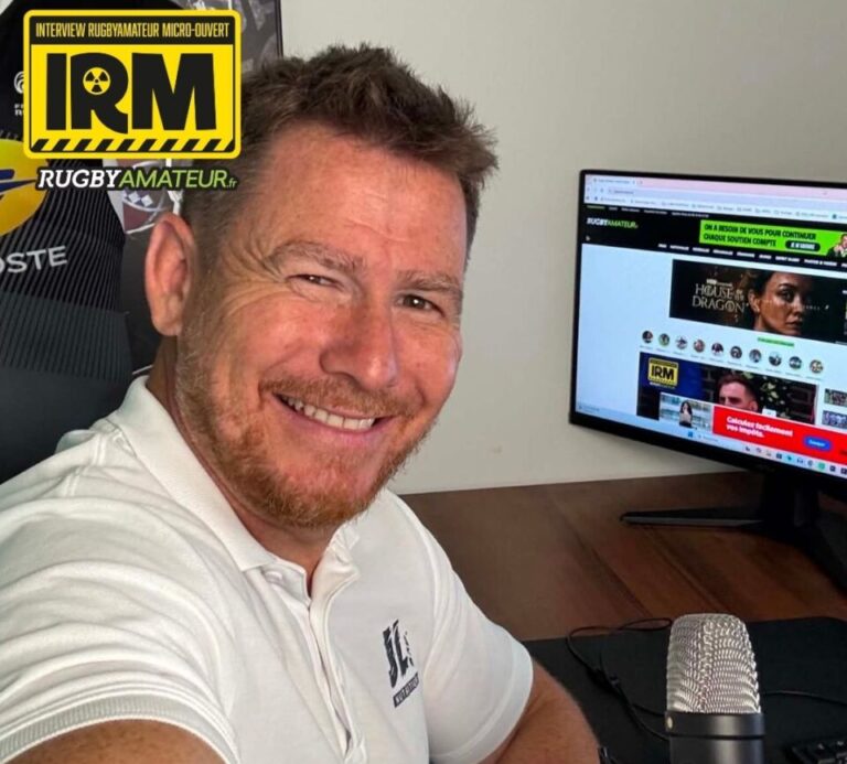 IRM, l'Interview RugbyAmateur Micro ouvert de... Laurent Cardona