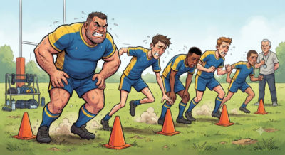 Préparation physique rugby : l&rsquo;endurance spécifique, entre séances explosives et travail intermittent