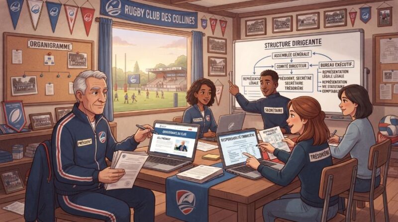 Le rôle exact du président et du bureau au sein d'un club de rugby amateur