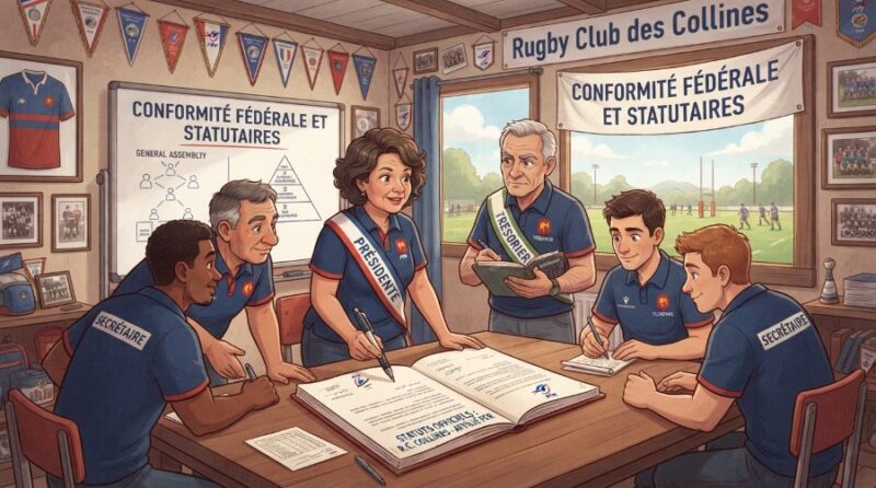 Les statuts type d'un club rugby affilié FFR à connaître