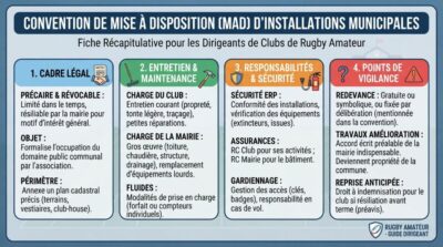 Club amateur : convention de mise à disposition d’installations municipales
