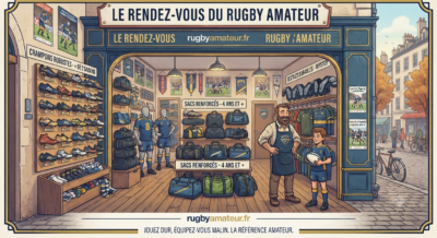 Le matériel d’entraînement de rugby qui dure plus d’une saison