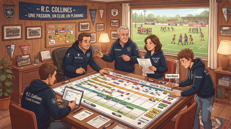 Construire le planning hebdomadaire d'un club aux multi-équipes