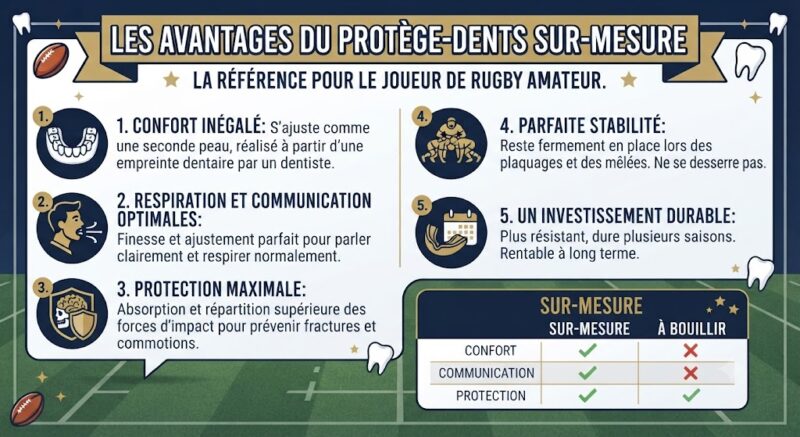 Le protège-dents : pourquoi le sur-mesure change la donne ?