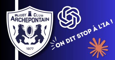 Stop aux visuels par IA : l&rsquo;essai de résistance du Rugby Club Archepontain (27)