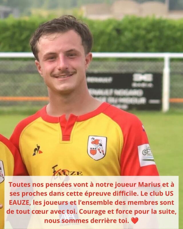 La communauté du rugby soudée autour de Marius (US Eauze Gondrin) victime d'un grave accident de la route