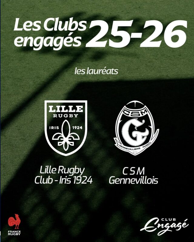 FFR – Label Club Engagé : quels sont les clubs amateurs les plus exemplaires de la saison 2025-2026 ?
