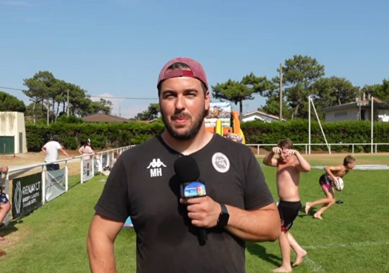 Maxence Huin (Président RC Lège-Cap Ferret) : "Impactés par les incendies oui, mais je reste optimiste"