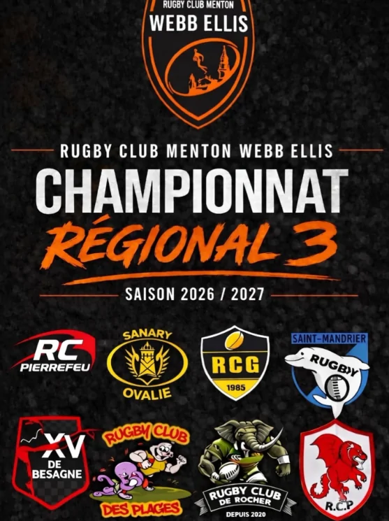 Régionale 3 : le grand frisson du retour à la compétition pour le RC Webb Ellis Menton