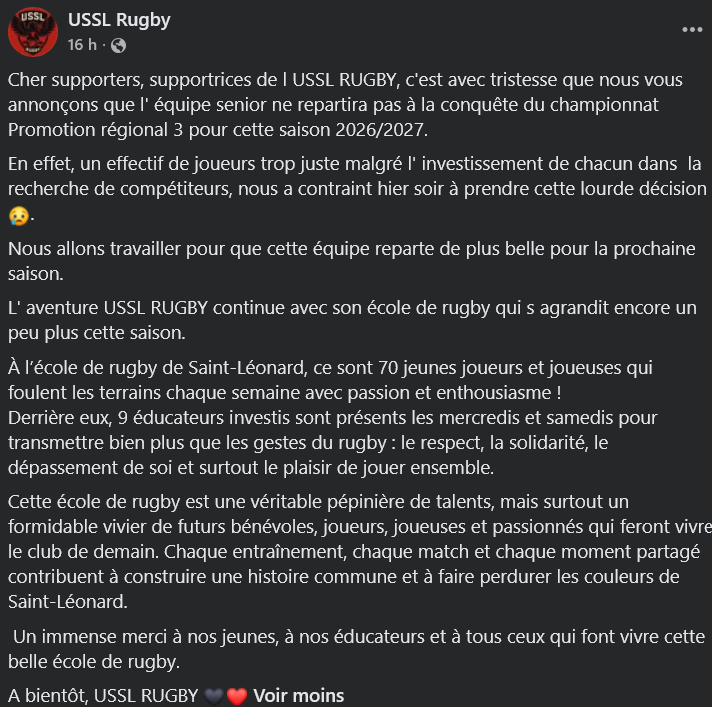Nouvelle-Aquitaine : un forfait général juste avant la reprise