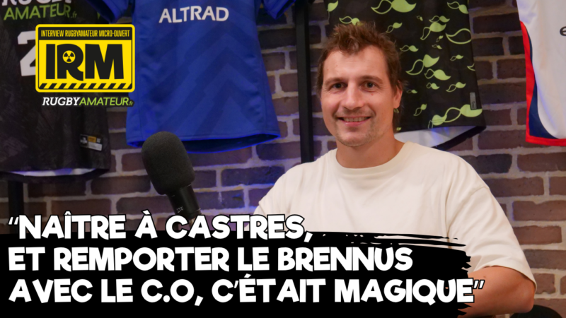 IRM - L'Interview RugbyAmateur Micro-ouvert de... Florian Vialelle