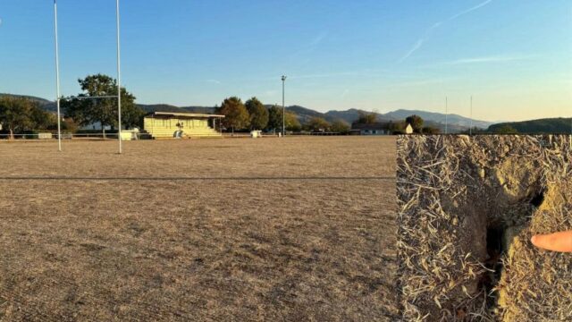 Saint gaudens au portugal 4 - terrain,sécheresse,US Clunisoise