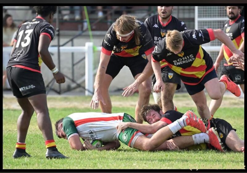 paga asm xv 2 - triplé, guillaume paga, Miramont