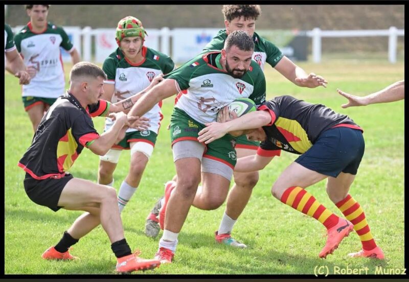 paga asm xv 3 - triplé, guillaume paga, Miramont