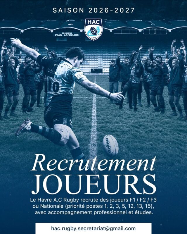 affiche Recrutement joueurs -