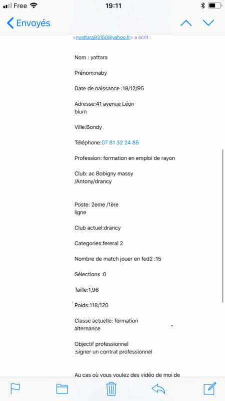 Recherche un club de fed 1 a la recherche d un 2ème ligne