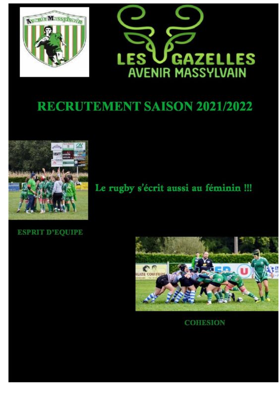 Recrute joueuses