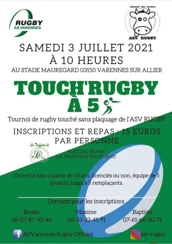 Tournoi de touché ASV rugby