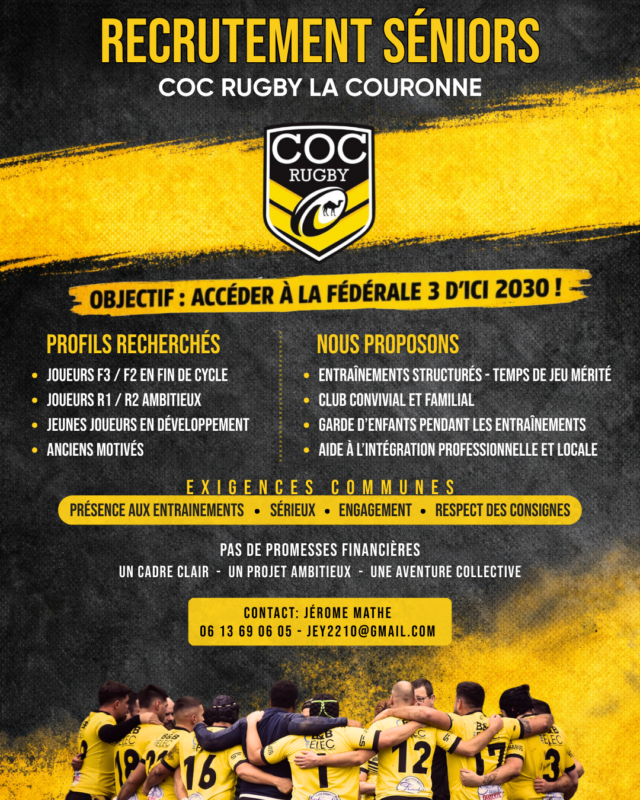 RECRUTEMENTS SENIORS -